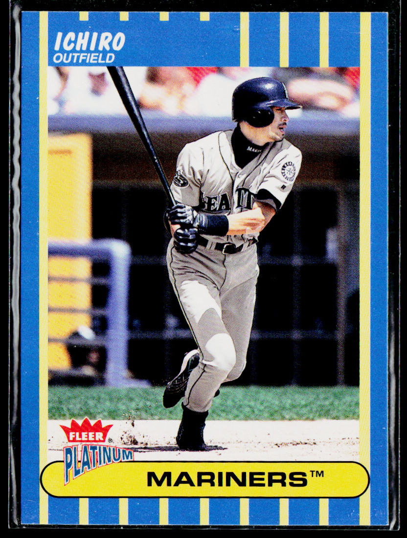 Ichiro 2003 Fleer Platinum #181 Seattle Mariners