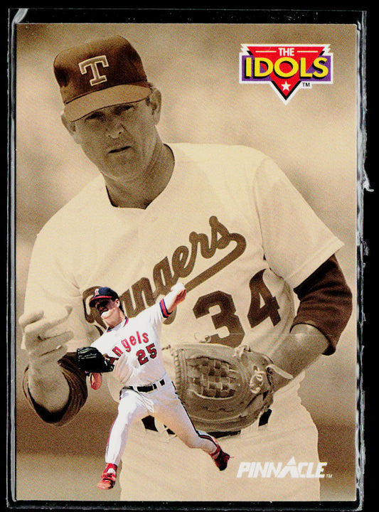 Jim Abbott / Nolan Ryan IDOL 1992 Pinnacle #281