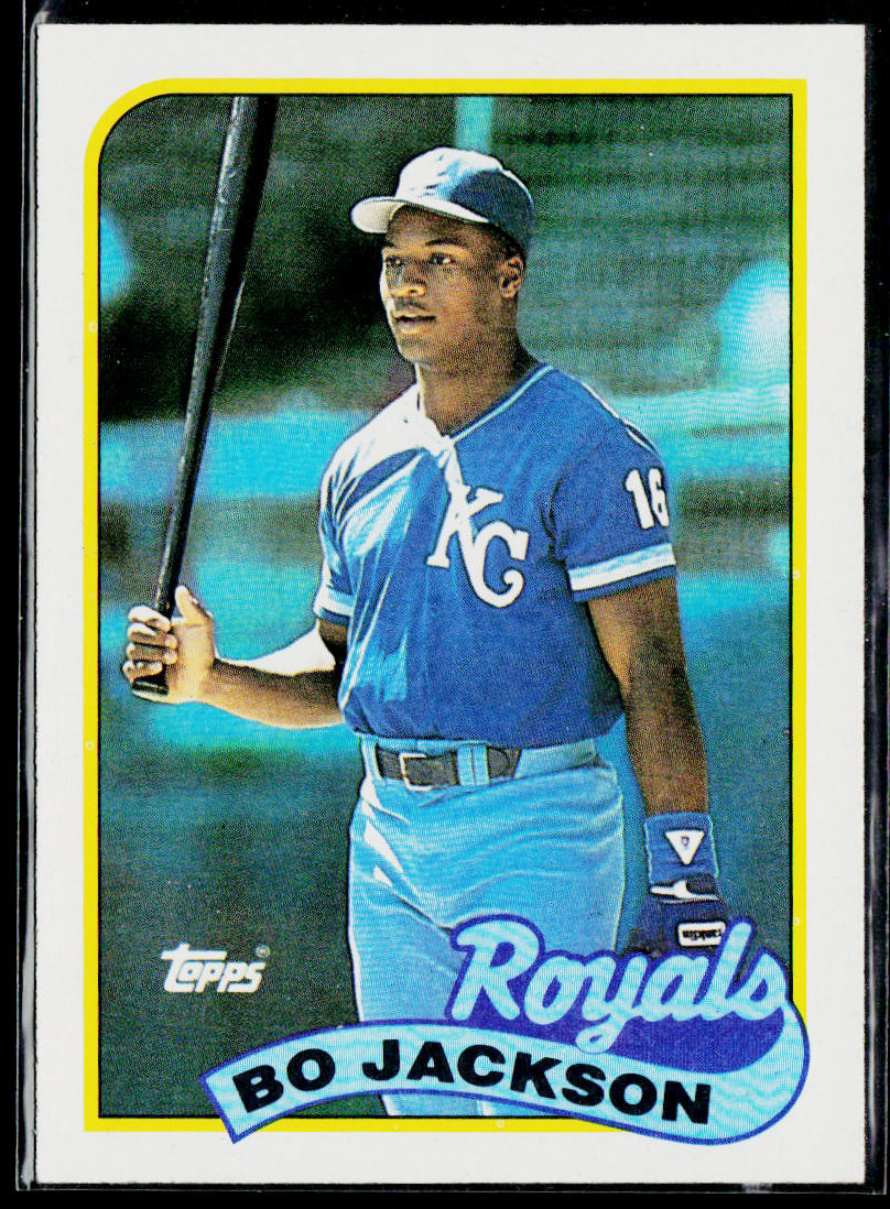 Bo Jackson 1989 Topps #540 Kansas City Royals