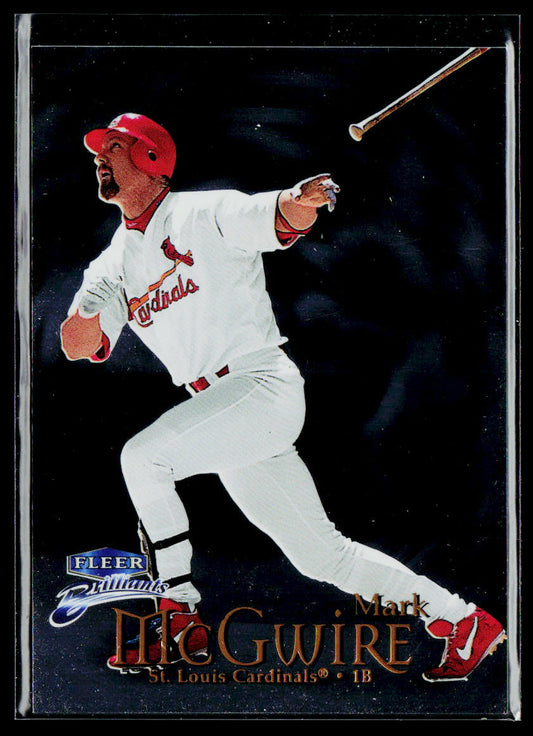 Mark McGwire 1999 Fleer Brilliants Blue #1B St. Louis Cardinals