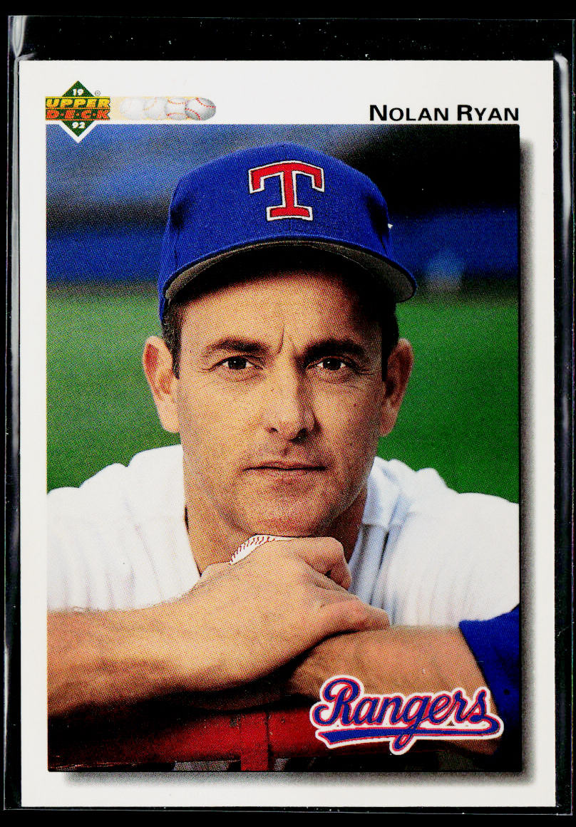 Nolan Ryan 1992 Upper Deck #655 Texas Rangers