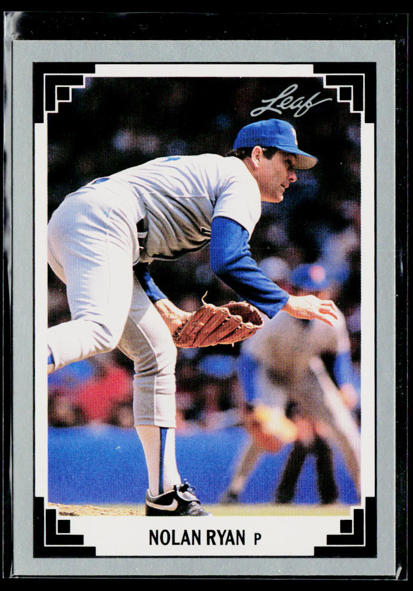 Nolan Ryan 1991 Leaf #423 Texas Rangers