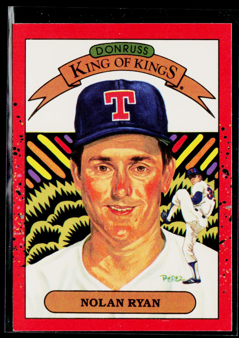 Nolan Ryan 1990 Donruss #665c Texas Rangers