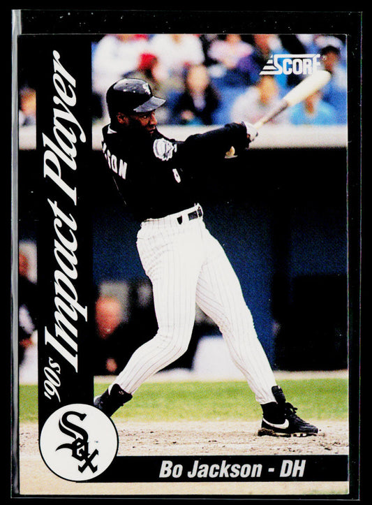 Bo Jackson 1992 Score 90's Impact Players #53 Chicago White Sox