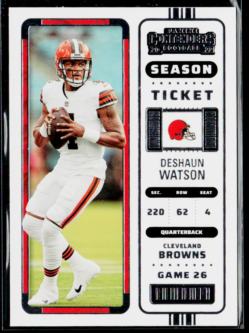 Deshaun Watson 2022 Panini Contenders #23 Cleveland Browns