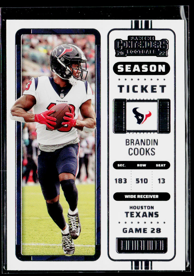 Brandin Cooks 2022 Panini Contenders #38 Houston Texans