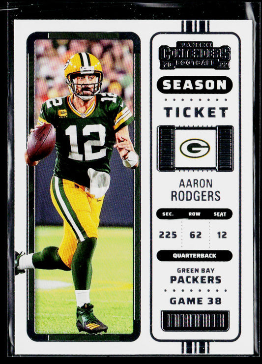 Aaron Rodgers 2022 Panini Contenders #40 Green Bay Packers