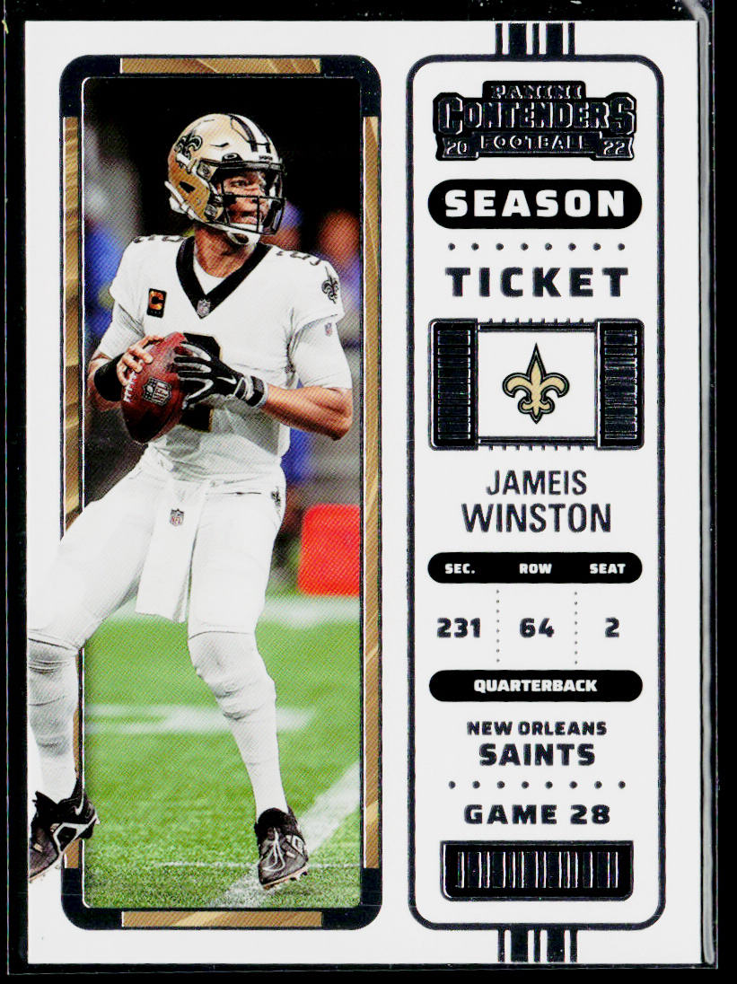 Jameis Winston 2022 Panini Contenders #62 New Orleans Saints