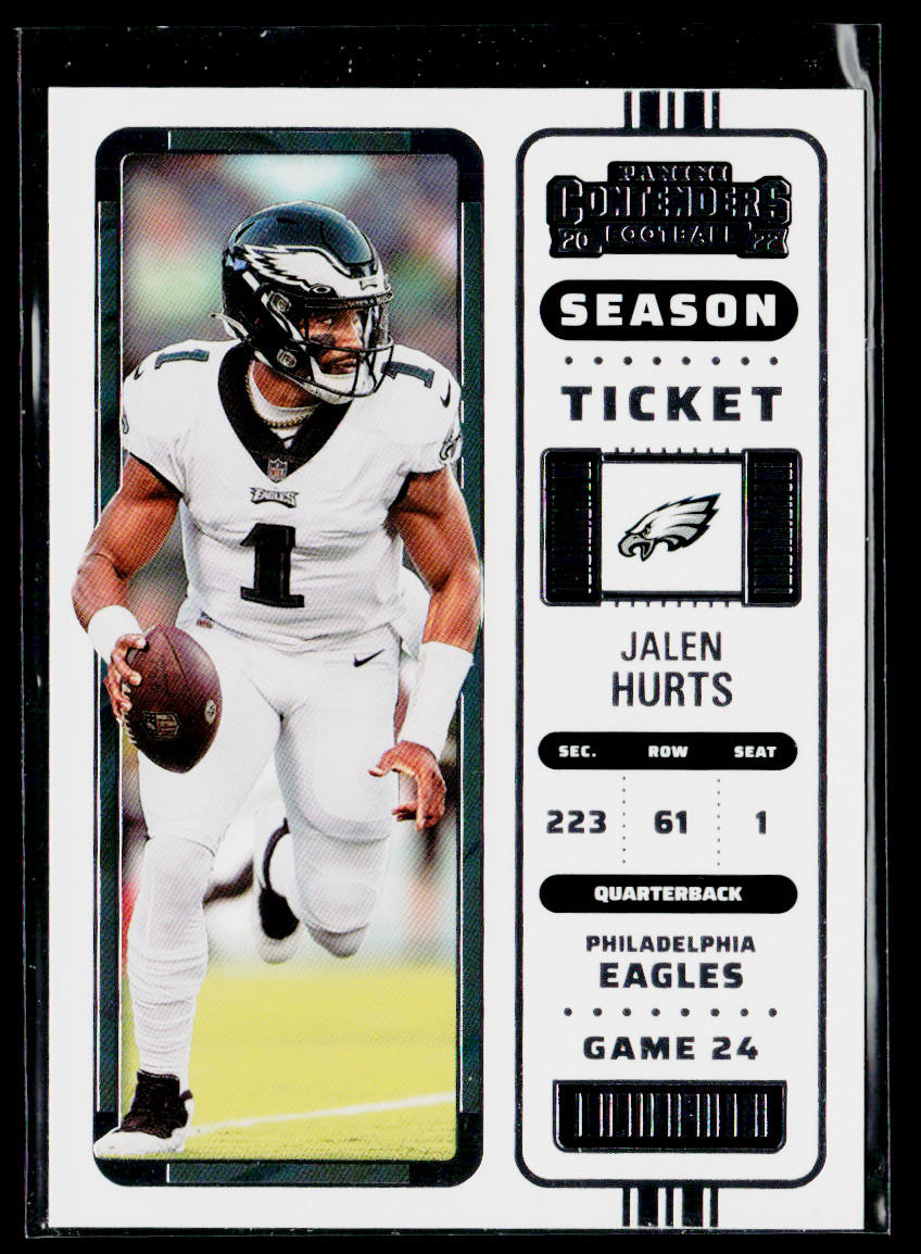 Jalen Hurts 2022 Panini Contenders #76 Philadelphia Eagles