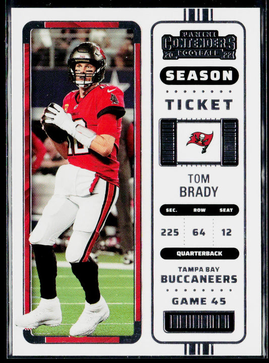 Tom Brady 2022 Panini Contenders #93 Tampa Bay Buccaneers