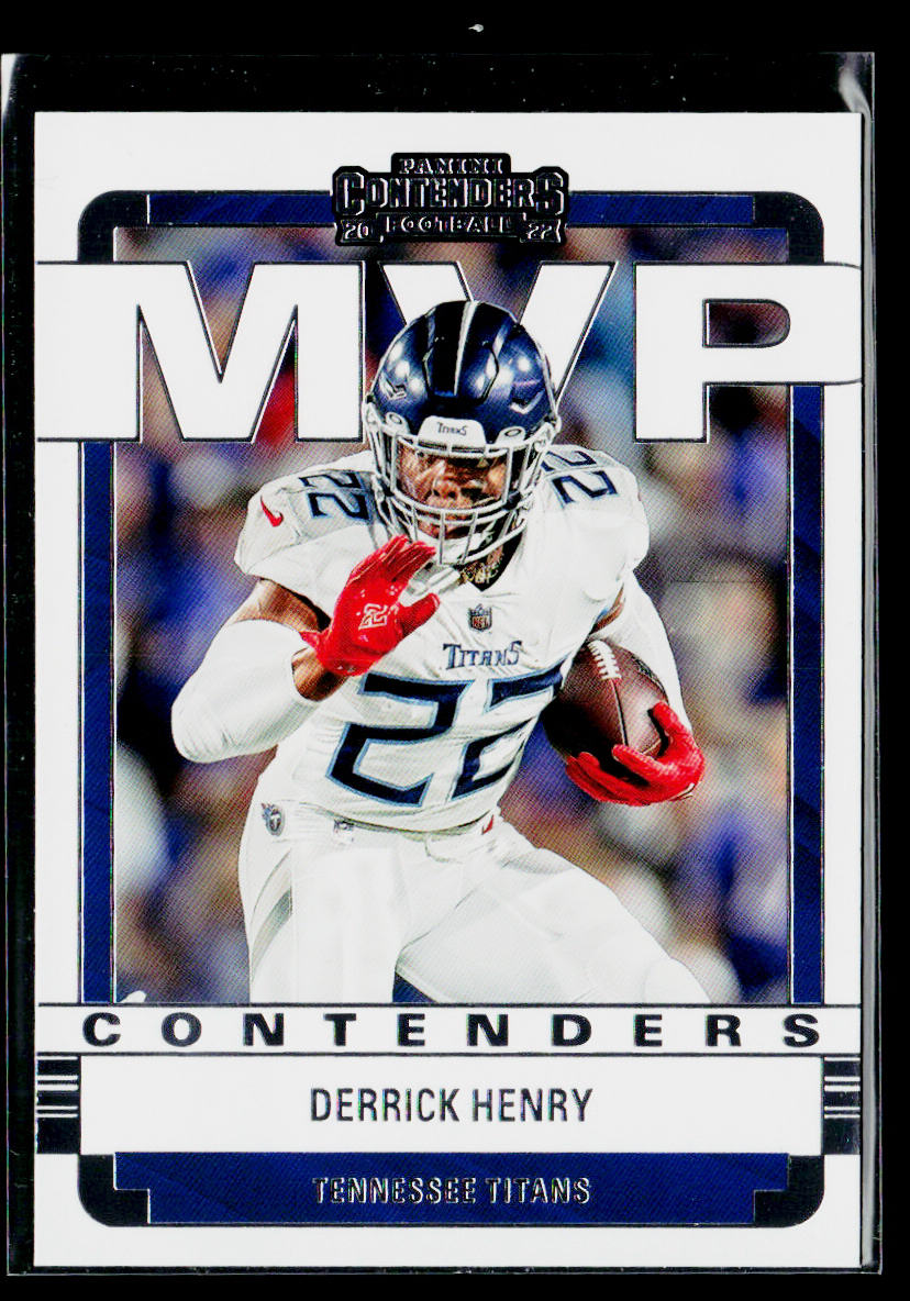 Derrick Henry 2022 Panini Contenders MVP Contenders #MVP-DHE Tennessee Titans