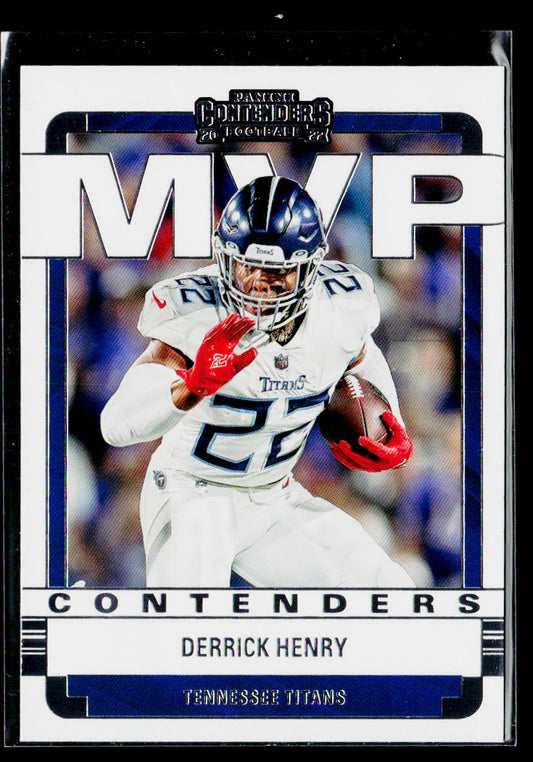 Derrick Henry 2022 Panini Contenders MVP Contenders #MVP-DHE Tennessee Titans