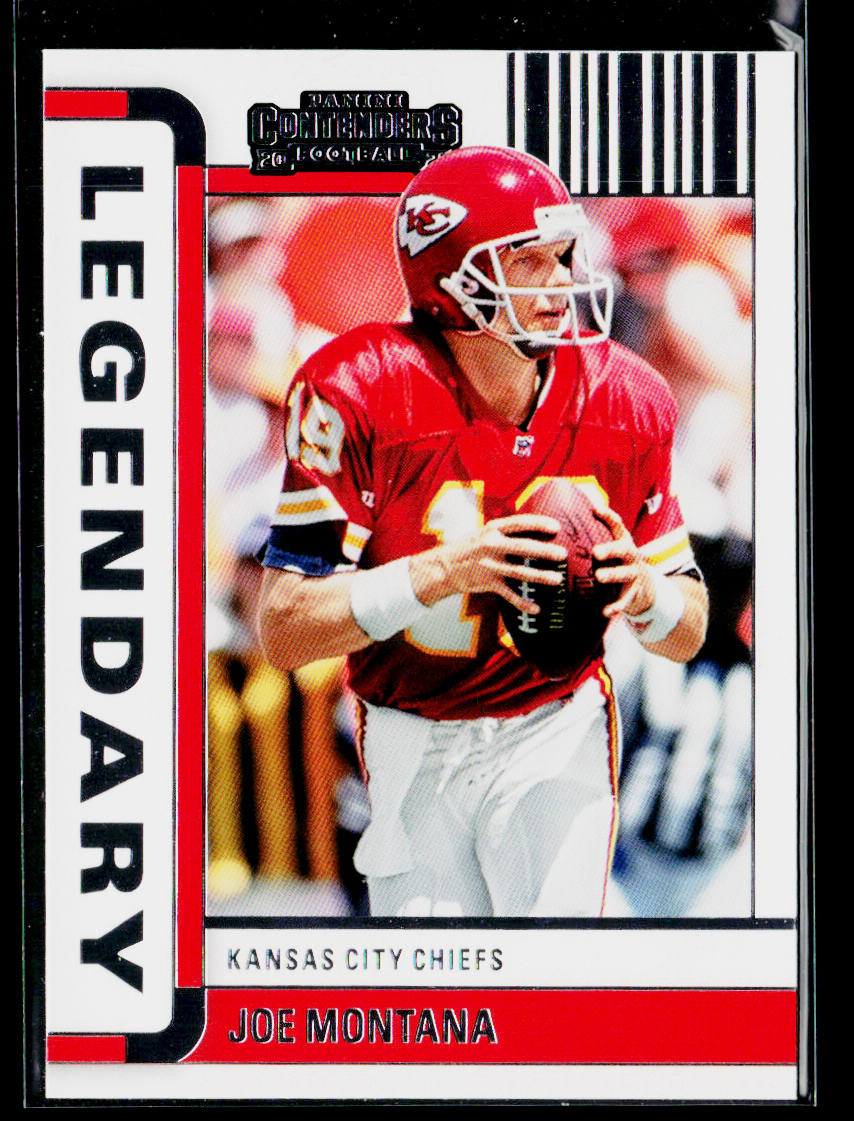 Joe Montana 2022 Panini Contenders Legendary #LGD-JMO Kansas City Chiefs