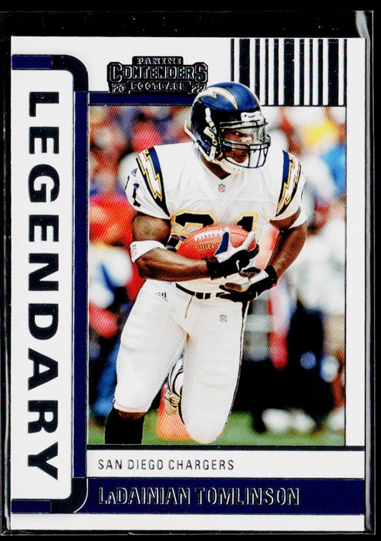 LaDainian Tomlinson 2022 Panini Contenders Legendary #LGD-LTO San Diego Chargers