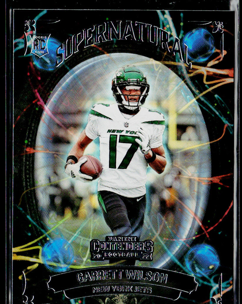 Garrett Wilson 2022 Panini Contenders Supernatural #SN-GWI New York Jets