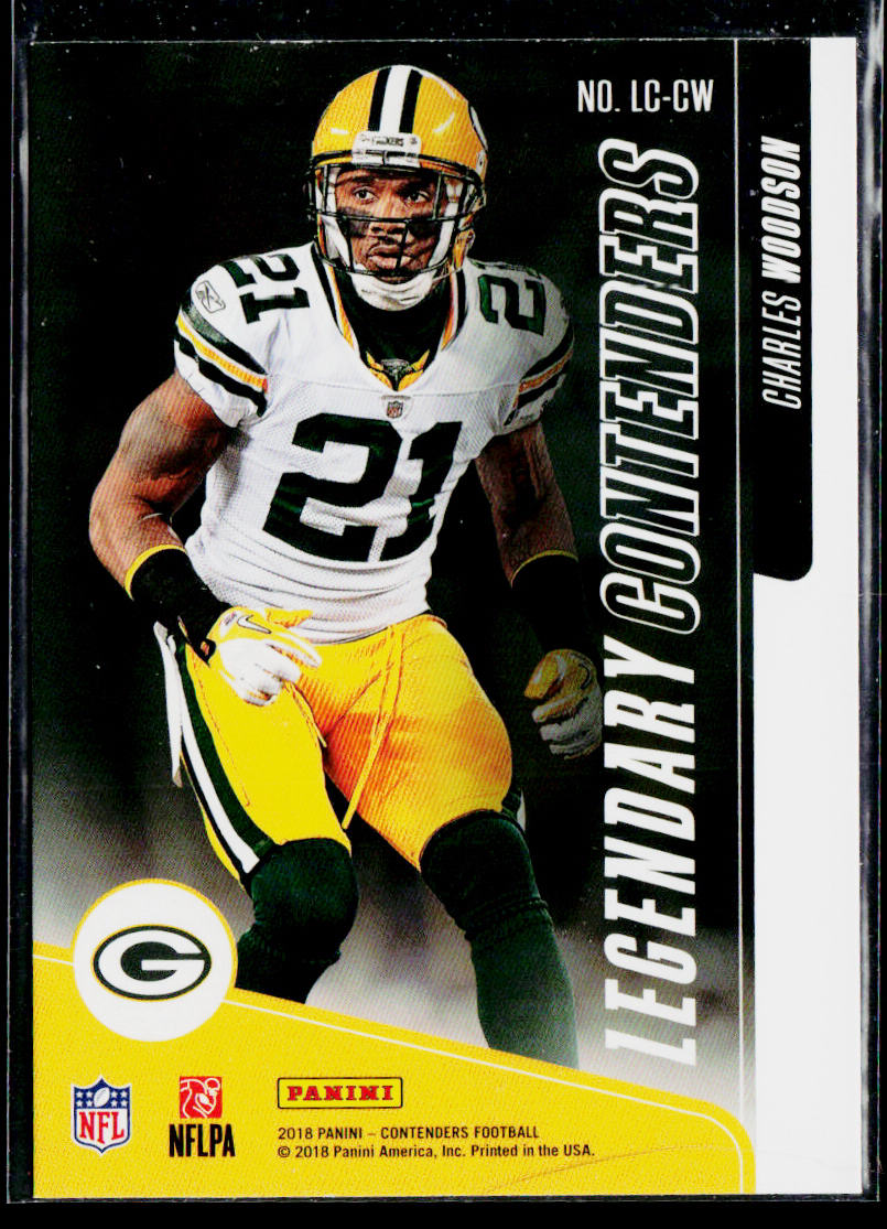 Charles Woodson 2018 Panini Contenders Legendary Contenders #LC-CW