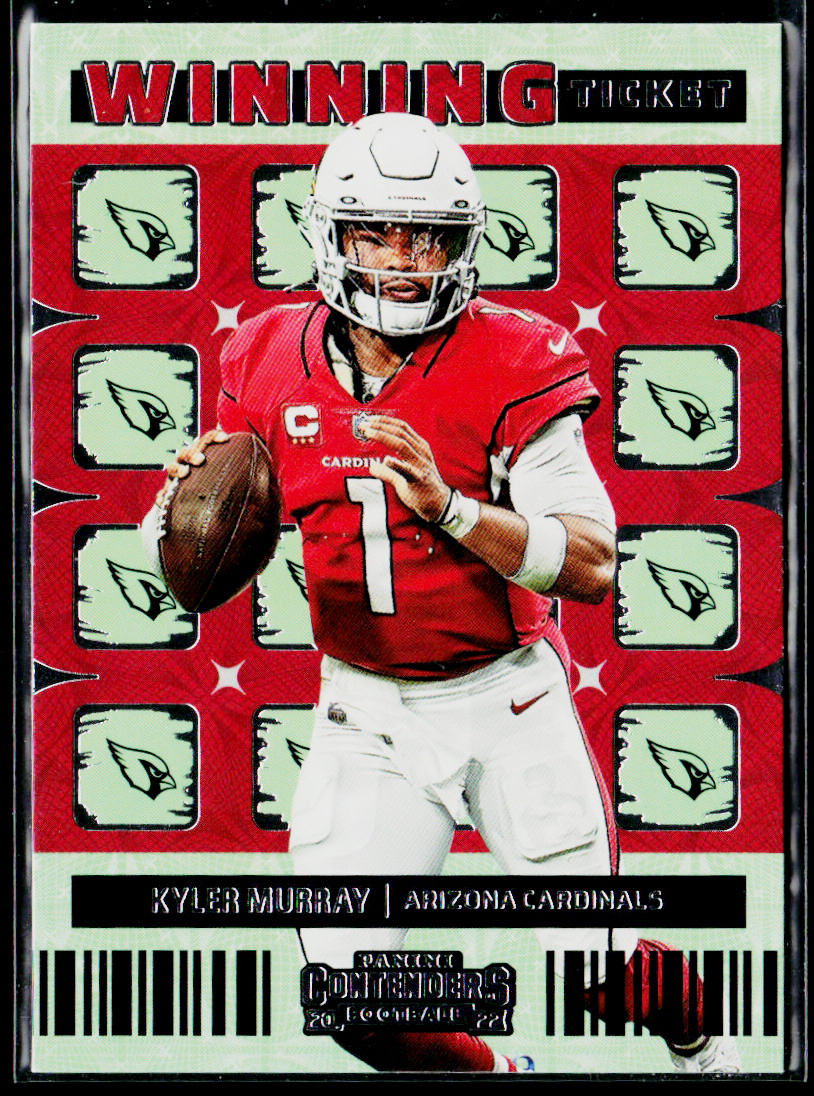 Kyler Murray 2022 Panini Contenders Winning Ticket #WT-KMU Arizona Cardinals