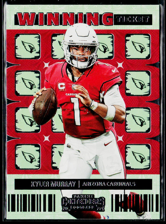 Kyler Murray 2022 Panini Contenders Winning Ticket #WT-KMU Arizona Cardinals