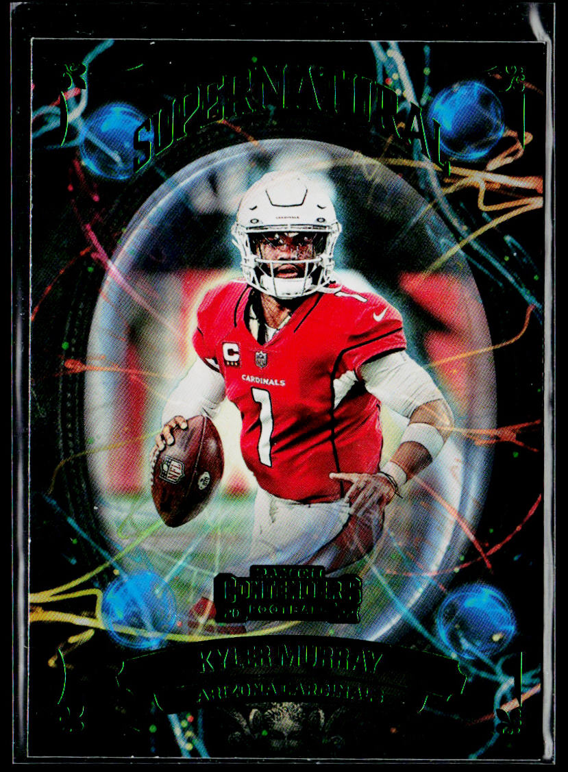 Kyler Murray 2022 Panini Contenders Supernatural Emerald #SN-KMU Cardinals