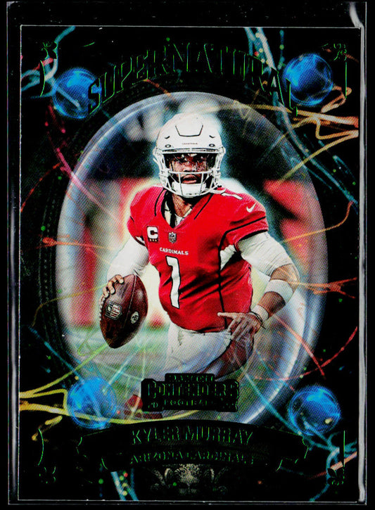 Kyler Murray 2022 Panini Contenders Supernatural Emerald #SN-KMU Cardinals