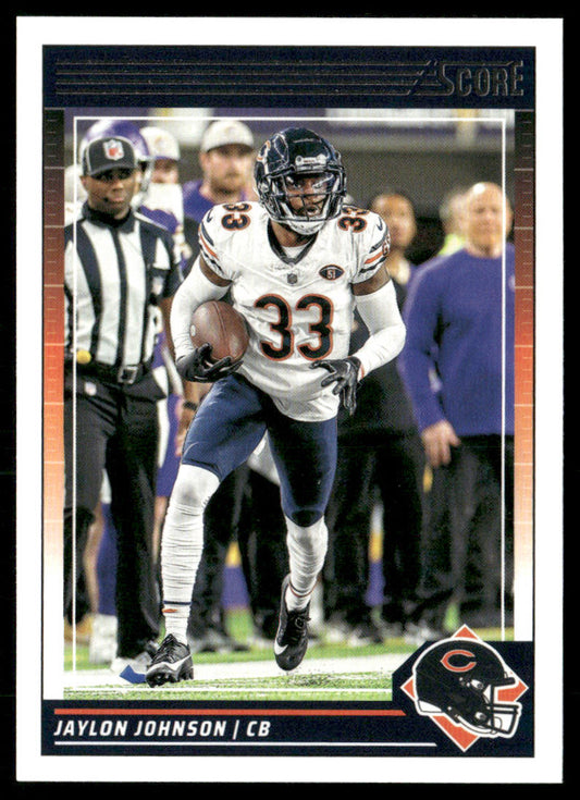 Jaylon Johnson 2024 Score #50 Chicago Bears