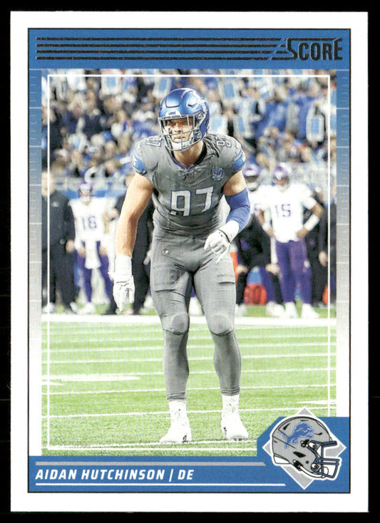 Aidan Hutchinson 2024 Score #96 Detroit Lions