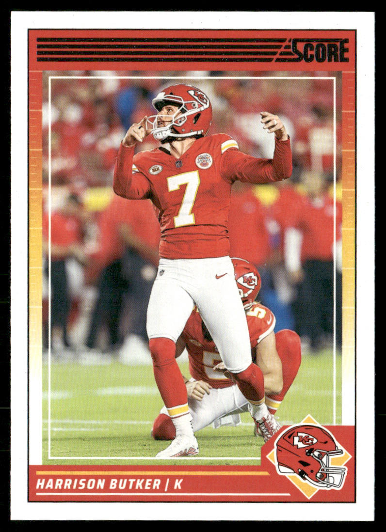 Harrison Butker 2024 Score #140 Kansas City Chiefs