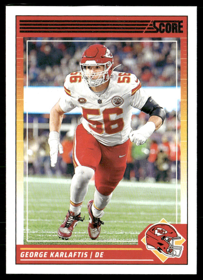 George Karlaftis 2024 Score #141 Kansas City Chiefs