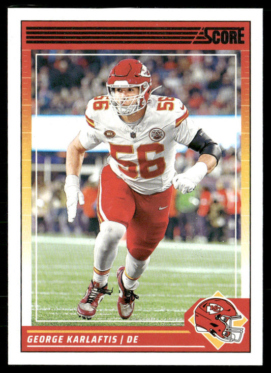 George Karlaftis 2024 Score #141 Kansas City Chiefs