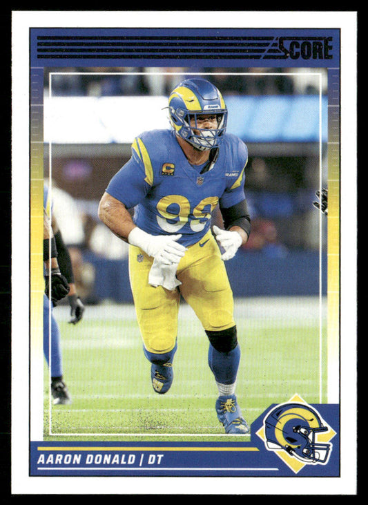 Aaron Donald 2024 Score #159 Los Angeles Rams