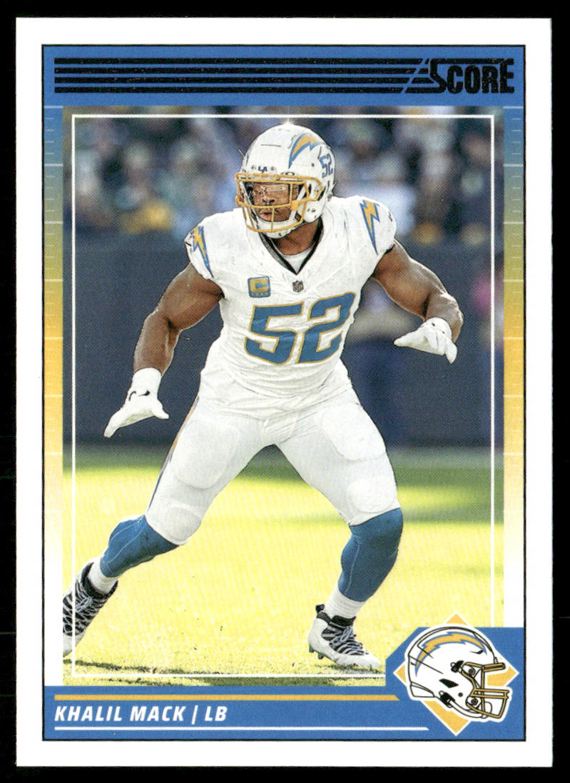 Khalil Mack 2024 Score #166 Los Angeles Chargers
