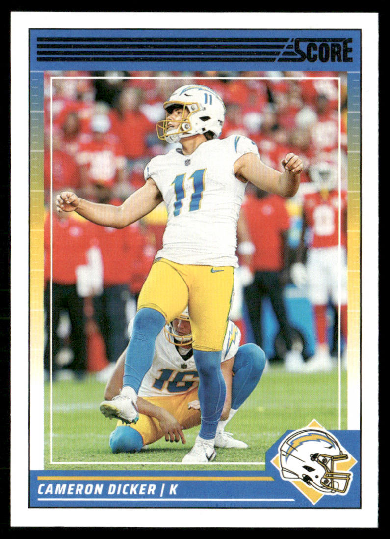 Cameron Dicker 2024 Score #167 Los Angeles Chargers