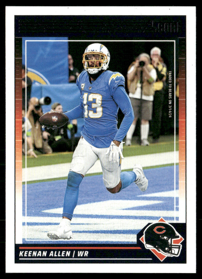 Keenan Allen 2024 Score #168 Chicago Bears