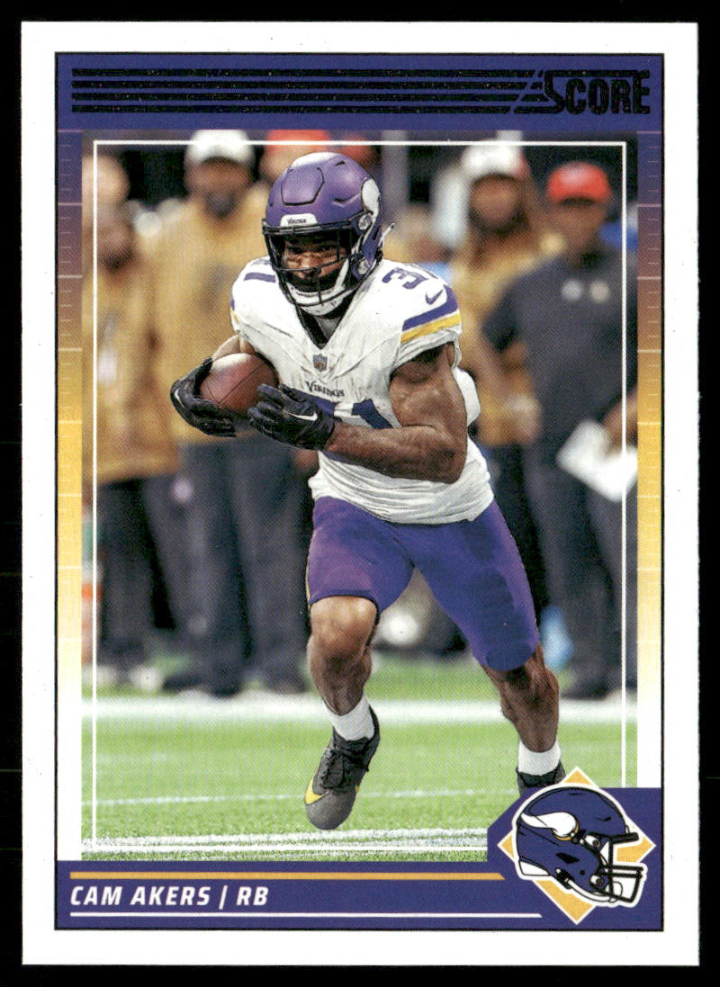 Cam Akers 2024 Score #182 Minnesota Vikings