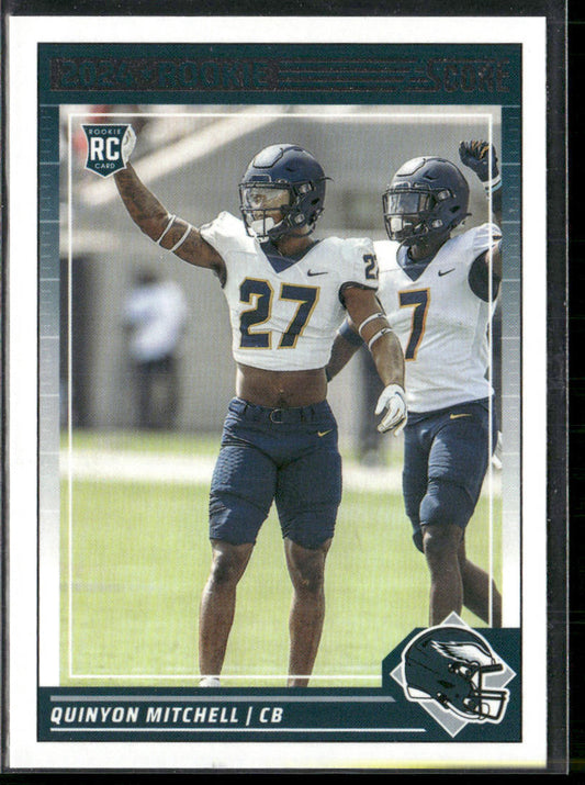 Quinyon Mitchell 2024 Score #311 RC Philadelphia Eagles