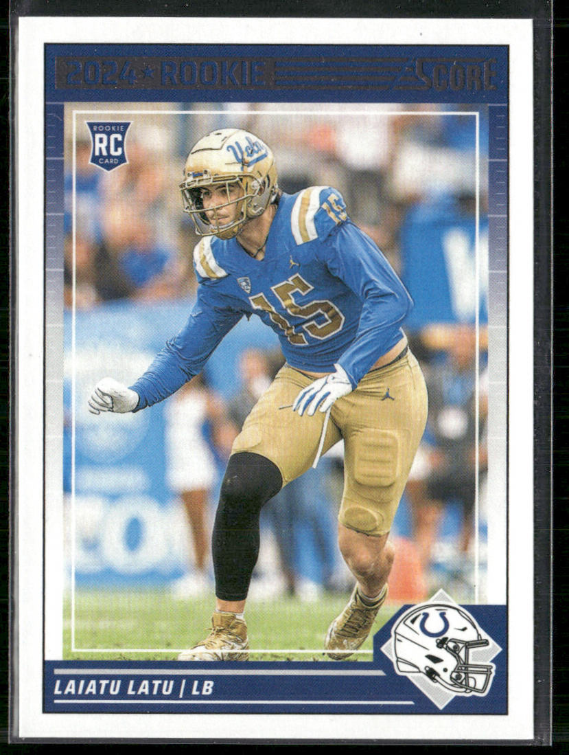 Laiatu Latu 2024 Score #316 RC Indianapolis Colts