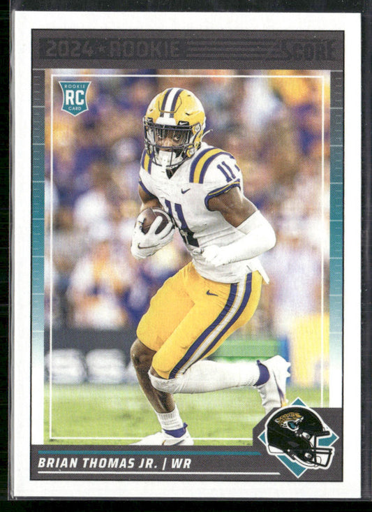 Brian Thomas Jr. 2024 Score #319 RC Jacksonville Jaguars