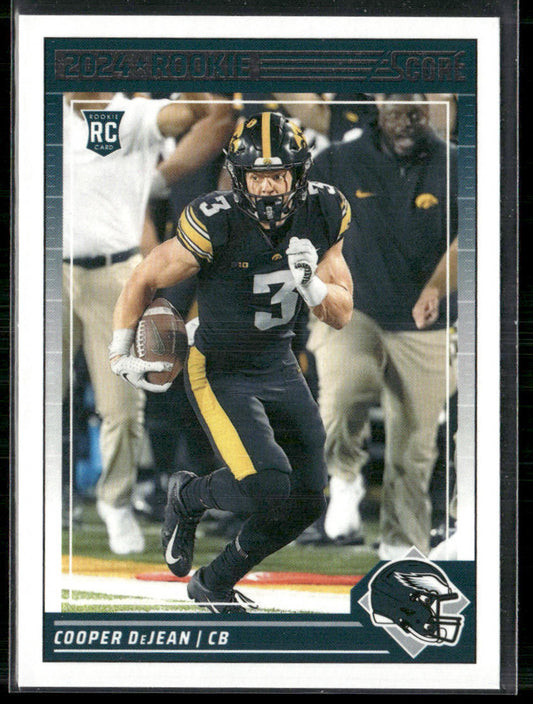 Cooper DeJean 2024 Score #334 RC Philadelphia Eagles