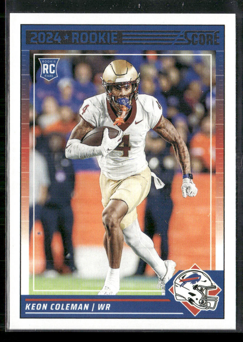 Keon Coleman 2024 Score #337 RC Buffalo Bills