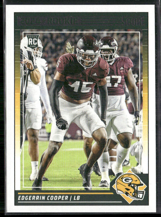 Edgerrin Cooper 2024 Score #341 RC Green Bay Packers
