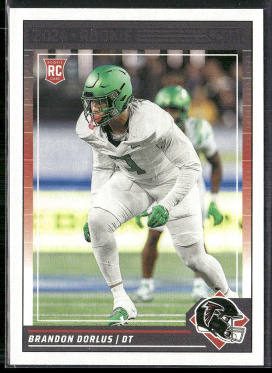 Brandon Dorlus 2024 Score #346 RC Atlanta Falcons