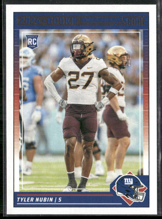 Tyler Nubin 2024 Score #347 RC New York Giants