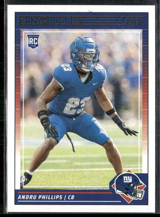 Andru Phillips 2024 Score #349 RC New York Giants