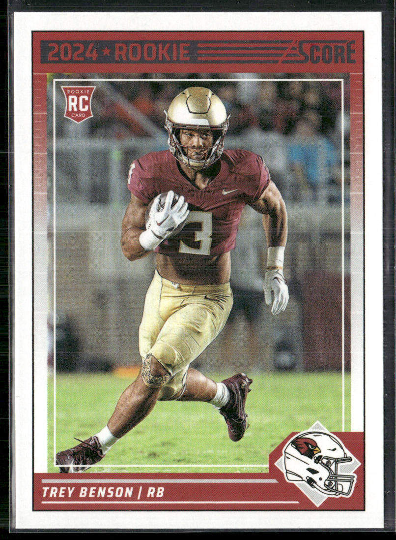 Trey Benson 2024 Score #354 RC Arizona Cardinals