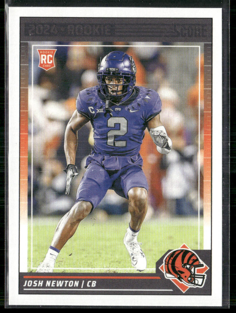 Josh Newton 2024 Score #357 RC Cincinnati Bengals