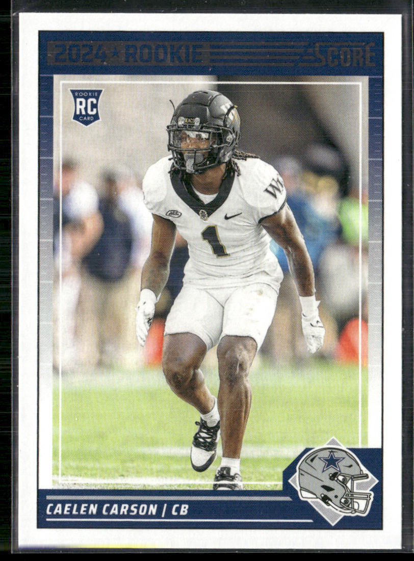 Caelen Carson 2024 Score #368 RC Dallas Cowboys