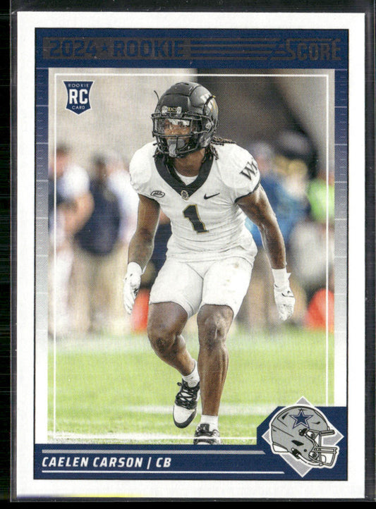 Caelen Carson 2024 Score #368 RC Dallas Cowboys
