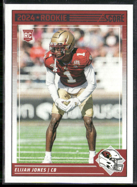 Elijah Jones 2024 Score #377 RC Arizona Cardinals