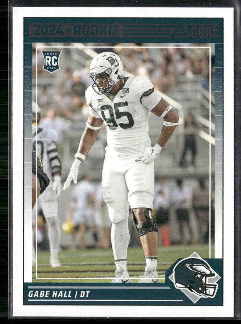 Gabe Hall 2024 Score #383 RC Philadelphia Eagles
