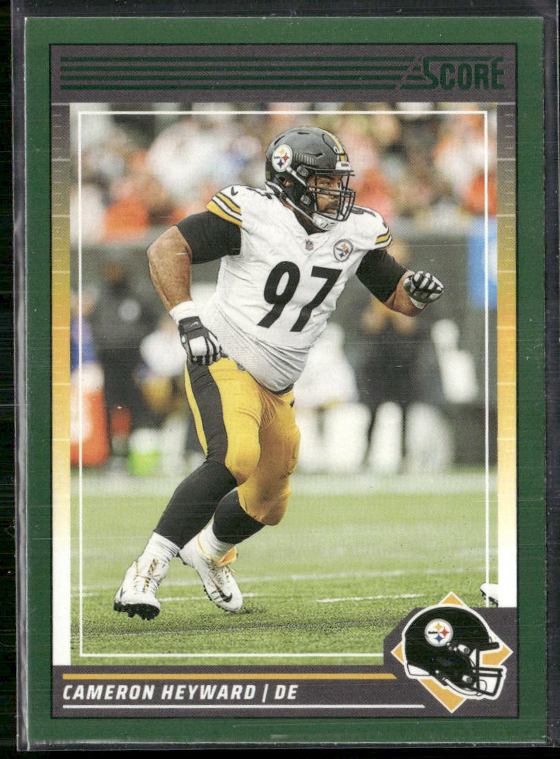 Cameron Heyward 2024 Score Green #235 Pittsburgh Steelers
